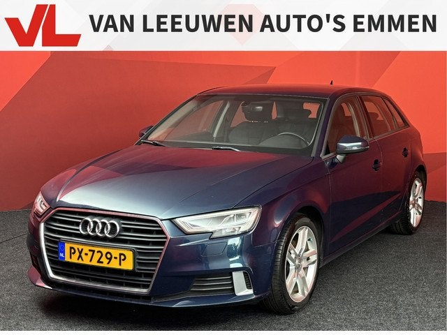 Audi A3 Sportback 1.0 TFSI Sport Lease Edition, Auto's, Audi, Gebruikt, Blauw, Origineel Nederlands, Bedrijf