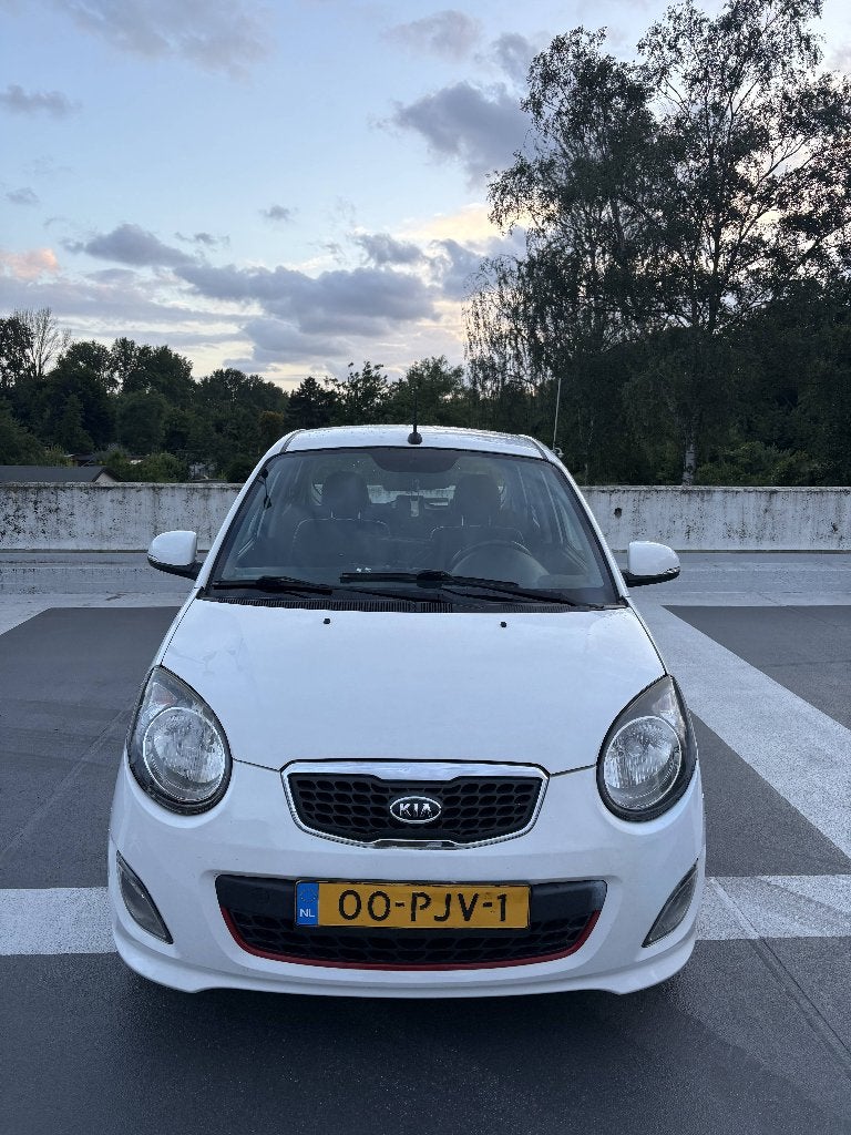 Kia Picanto Wit Airco CarPlay APK 2027 163.000 km, Auto's, Euro 5, 4 cilinders, 400 kg, Wit