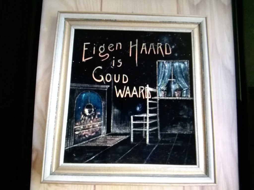 Antieke schilderijtje, Antiek en Kunst, Ophalen of Verzenden, Oud hollands, Overige ondergronden