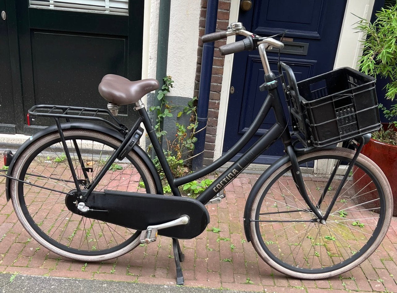 Damesfiets Cortina 28 inch Framehoogte 56, Ophalen, Terugtraprem, Versnellingen, 56 cm of meer