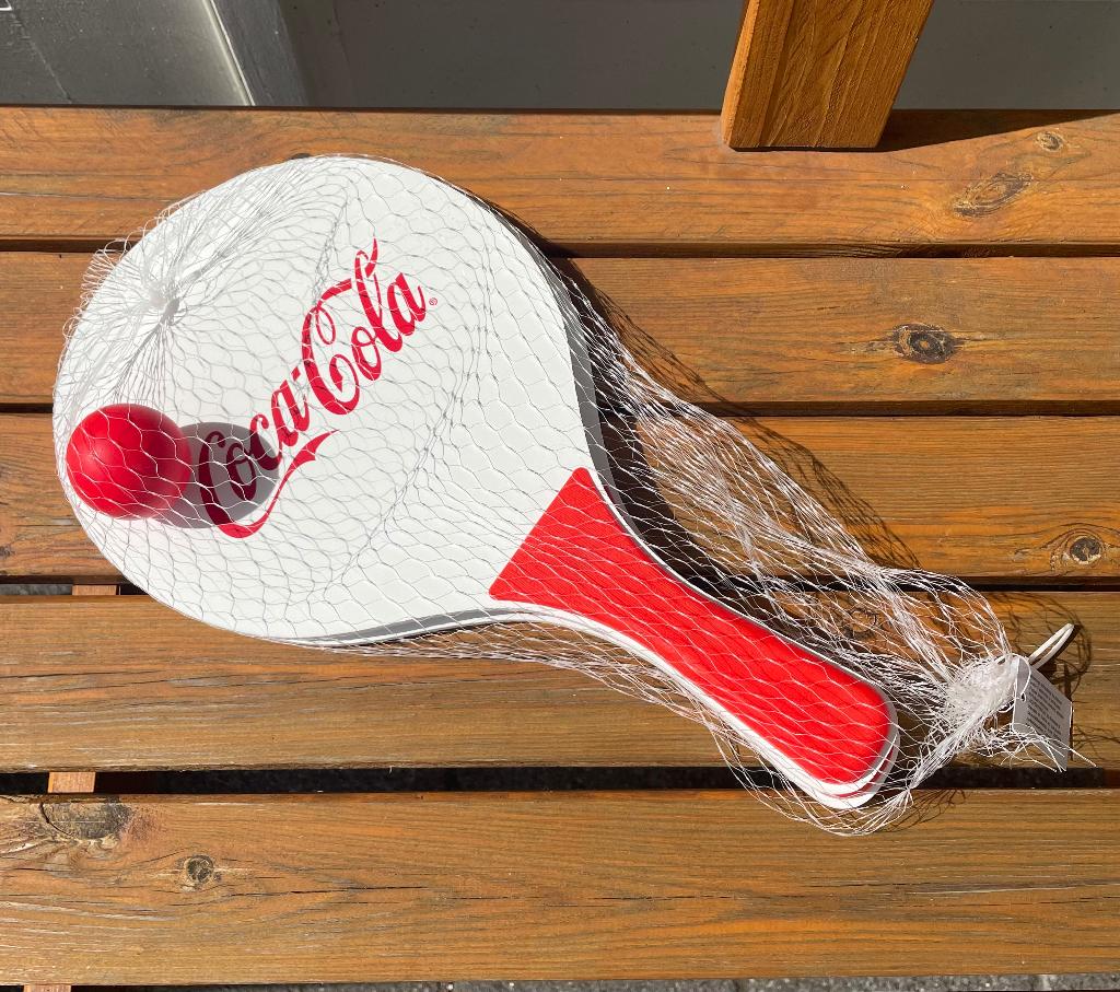 McDonald’s beach tennis set Coca Cola merchandise, Ophalen of Verzenden, Nieuw, Gebruiksvoorwerp