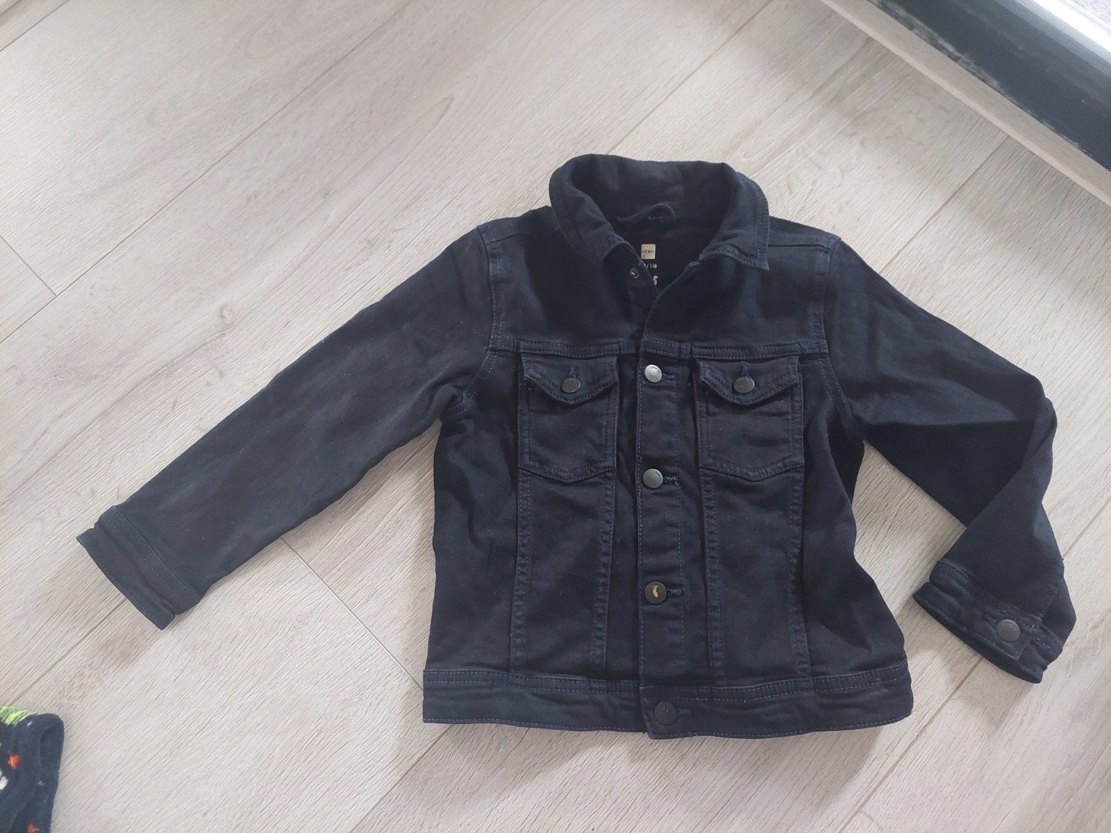 spijkerjasje maat 110/116 jongen spijkerjas, Kinderen en Baby's, Kinderkleding | Maat 110, Ophalen of Verzenden, Zo goed als nieuw