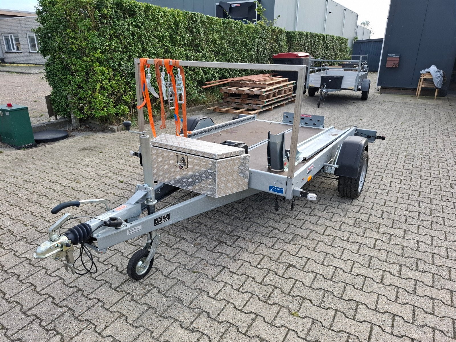 Stema WOM XT afzinkbare trailer, Ophalen of Verzenden, Zo goed als nieuw