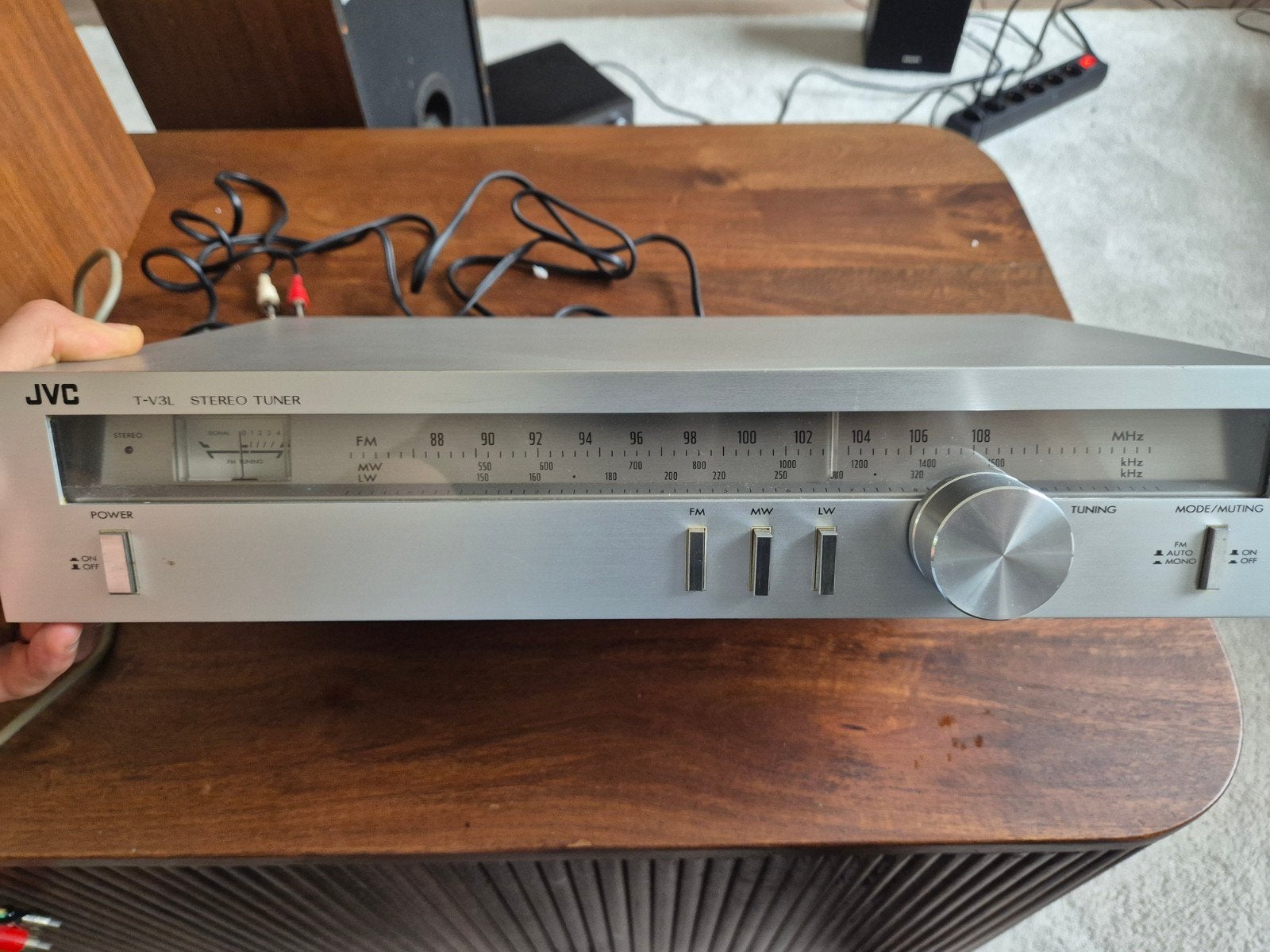 JVC T-V3L radio tuner stereo, Ophalen of Verzenden