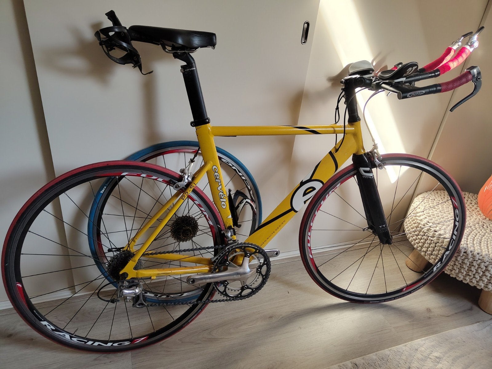Tijdrit triathlon fiets Cervelo P2 SL, Fietsen en Brommers, Fietsen | Racefietsen, 28 inch, Gebruikt, Velgrem, Aluminium