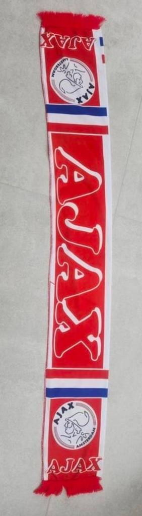 Ajax sjaal met logo en trofee's, Verzamelen, Ophalen of Verzenden