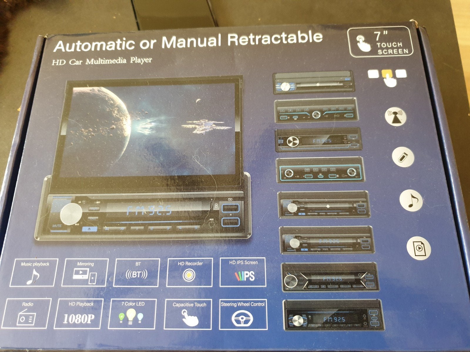 nieuwe auto radio met klap scherm, Ophalen, Nieuw