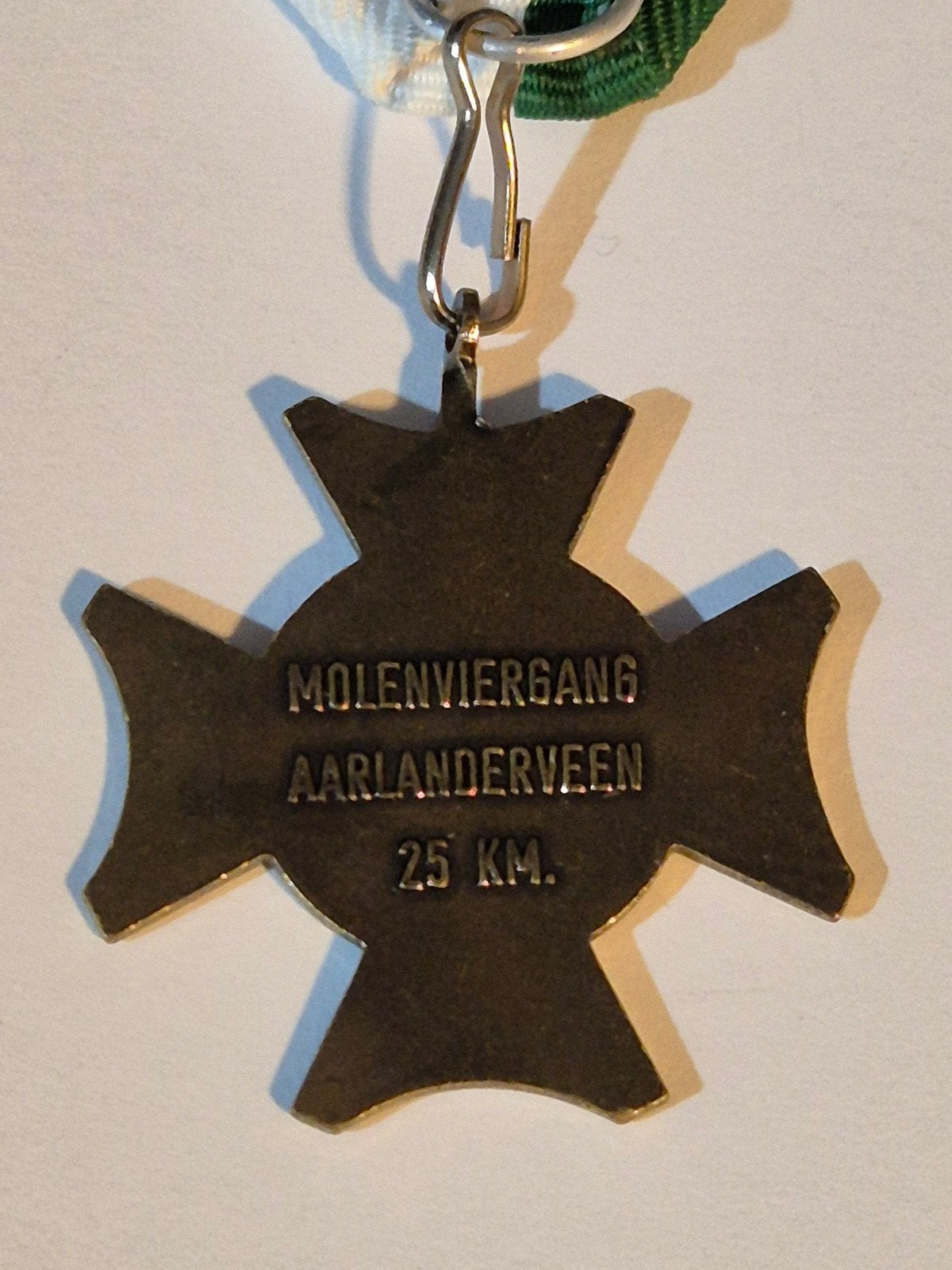 Medaille schaatsen Molenviergang Aarlanderveen, Postzegels en Munten, Ophalen of Verzenden, Overige materialen, Nederland