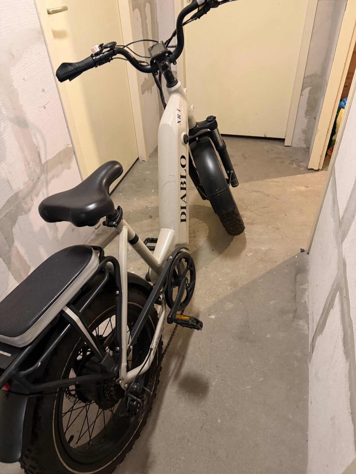 Mooie crème kleurige Diablo XR1 fatbike, Ophalen, Gebruikt, Overige merken
