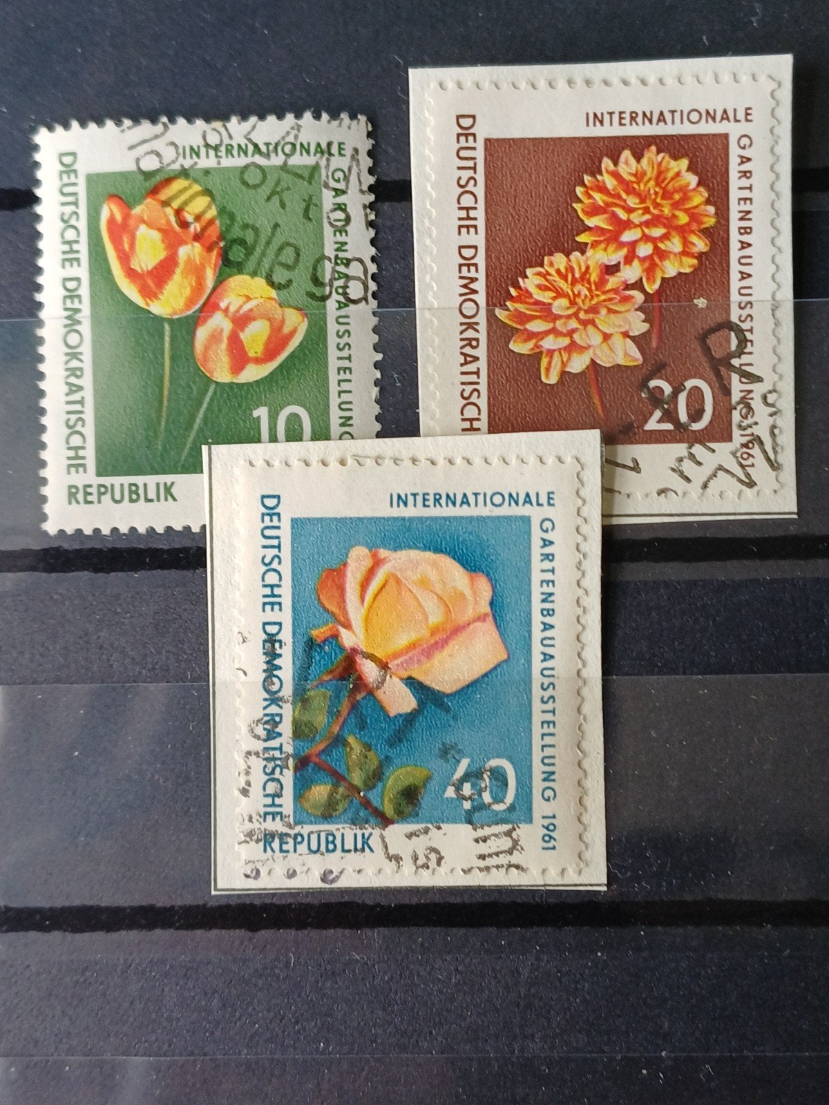 DDR 854-856 gestempeld, Ophalen of Verzenden, DDR, Gestempeld