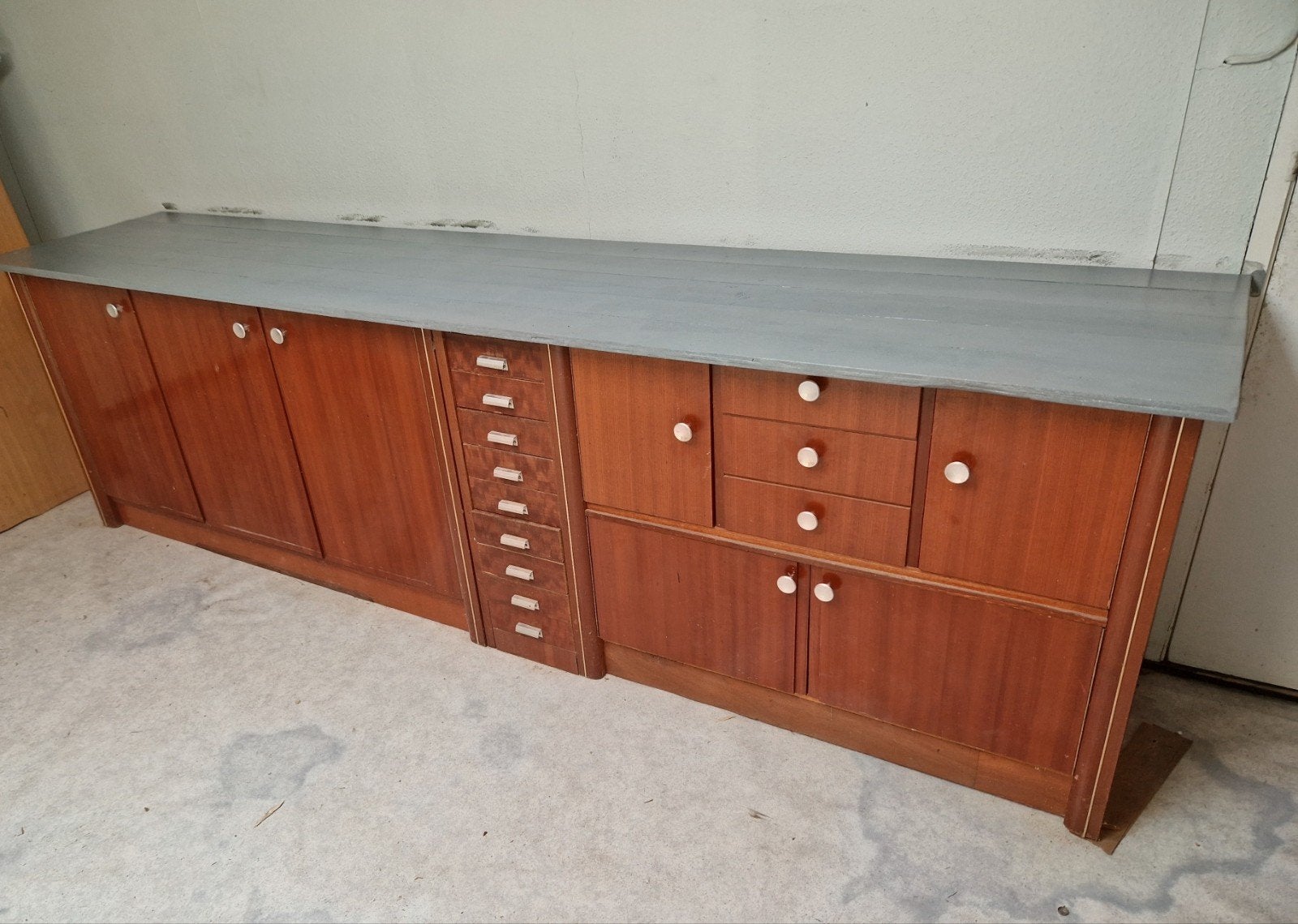 vintage apothekerskast ladekast, Ophalen, Gebruikt, 25 tot 50 cm