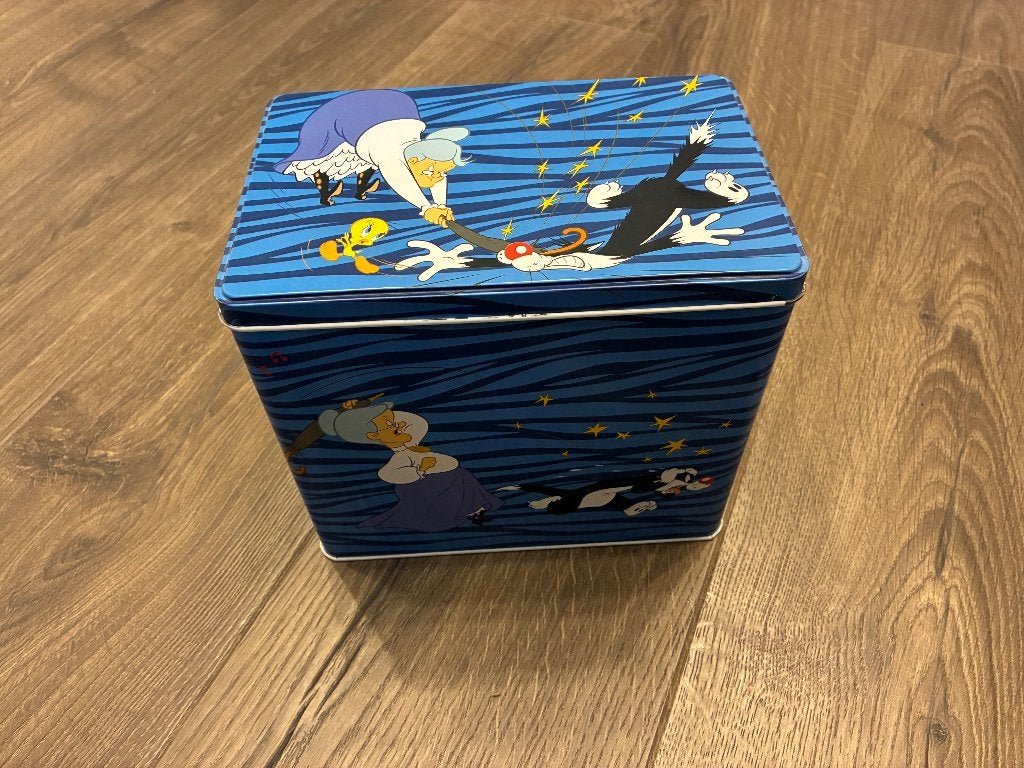 Looney Tunes - Sylvester en Tweety Opbergblik, Ophalen of Verzenden, Zo goed als nieuw, Tv, Gebruiksvoorwerp