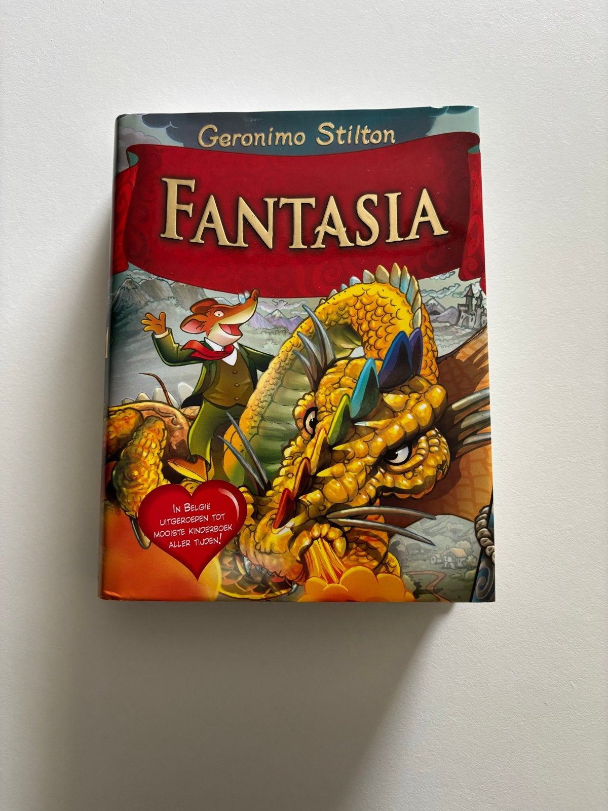 Geronimo Stilton - Fantasia: Nieuw Hardcover Boek met Omslag, Boeken, Fantasy, Ophalen of Verzenden, Nieuw