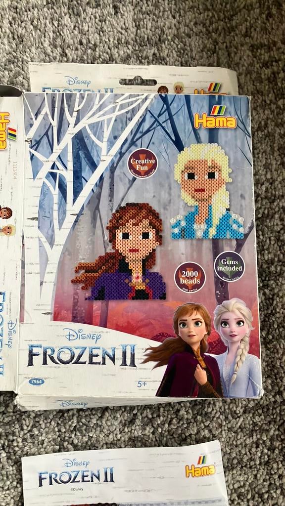 Strijkkralen Frozen, Kinderen en Baby's, Speelgoed | Educatief en Creatief, Ophalen, Zo goed als nieuw