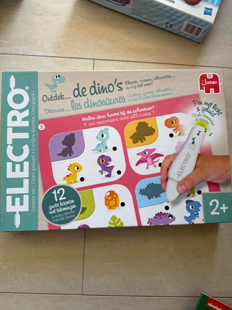 Jumbo Electro Ontdek de dino's, Ophalen, Gebruikt, Ontdekken, Met licht