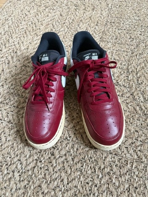 Nike Air leren sneakers maat 46, Overige kleuren, Verzenden, Nike Air, Sneakers of Gympen