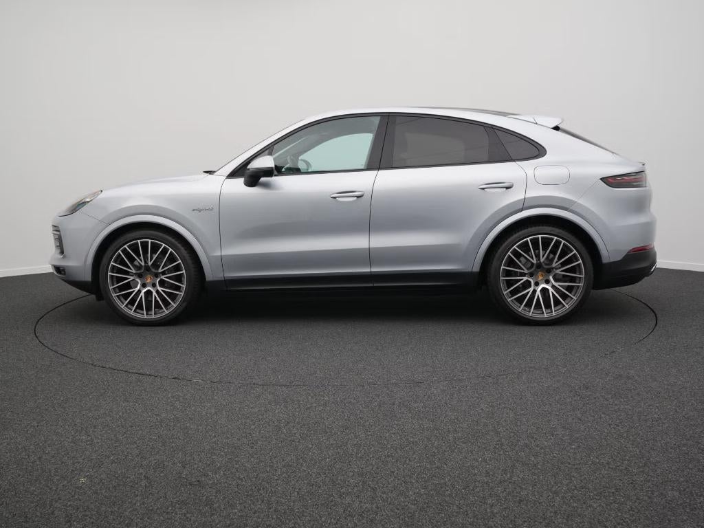 Porsche Cayenne Coupe 3.0 V6 462pk E-hybrid 2022 Grijs, Auto's, Automaat, Zwart, 2995 cc, 340 pk