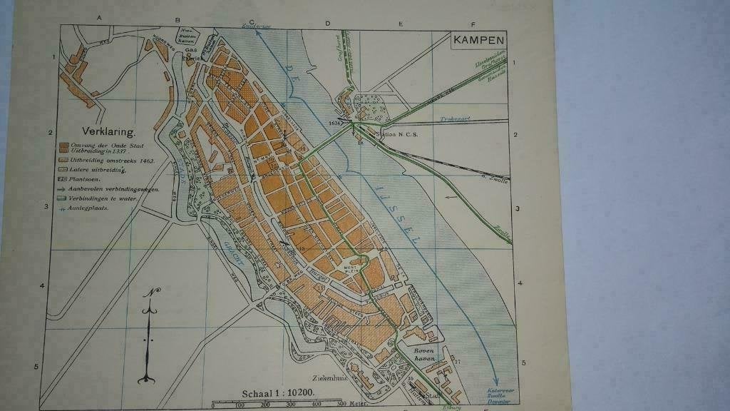 29  / Kampen  Litho 1917, Ophalen of Verzenden