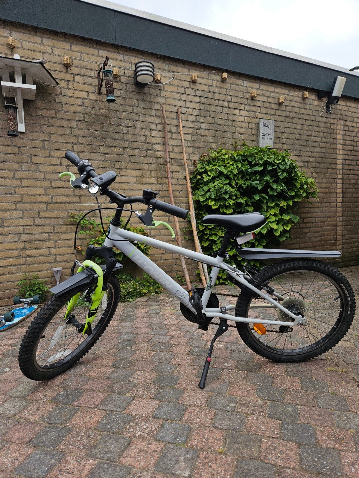22inch B-twin Racing 500 kinderfiets met 6 versnellingen, Ophalen, 20 inch of meer, B-twin, Gebruikt