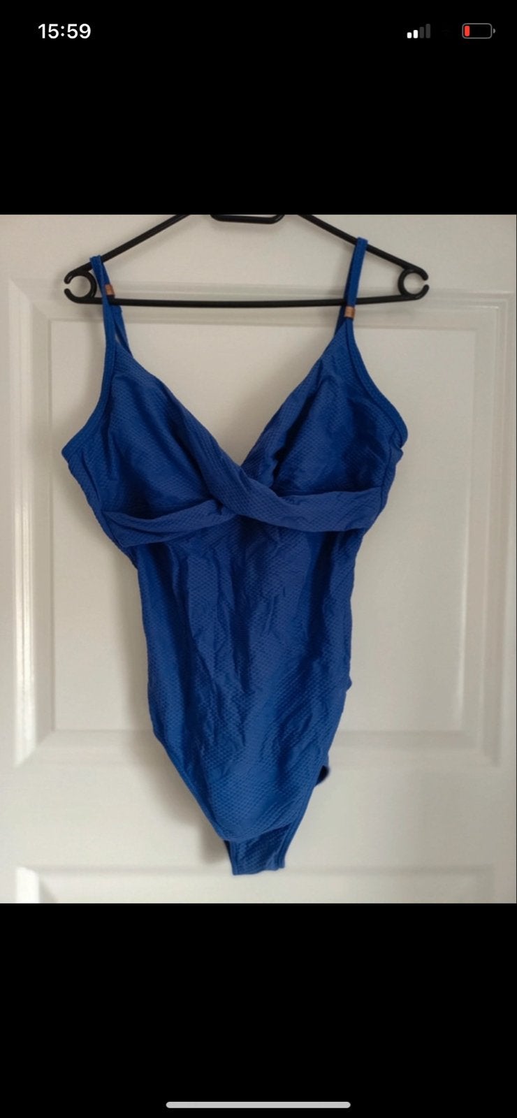 Cyell Beachwear Badpak Blauw Maat 42, Kleding | Dames, Badmode en Zwemkleding, Ophalen of Verzenden, Zo goed als nieuw, Blauw