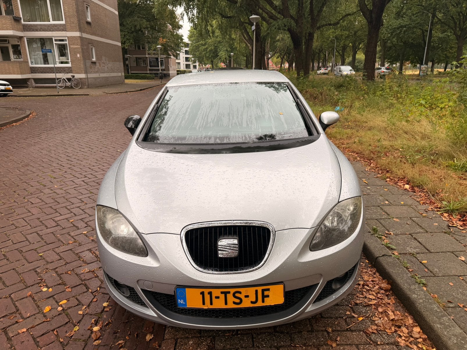 Seat Leon 1.6 75KW 2007 Grijs, Auto's, Seat, 4 cilinders, Leon, 1200 kg, Particulier