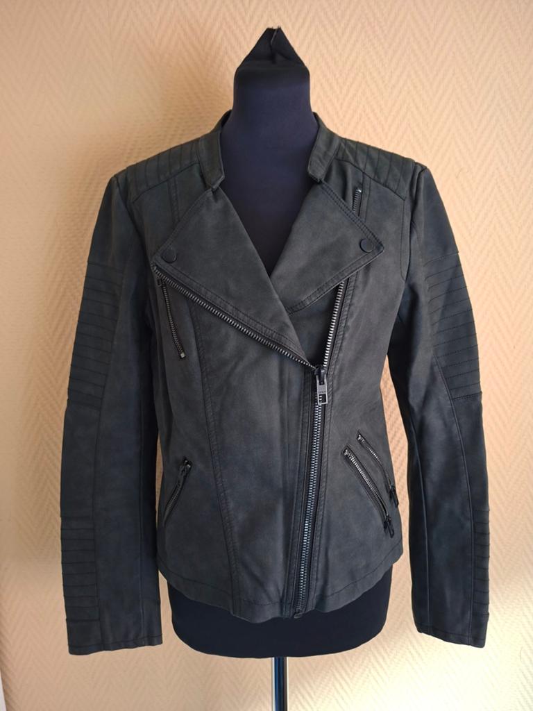 Prachtige Bikerjack van Only! Maat 40, Maat 38/40 (M), Only, Ophalen of Verzenden, Zo goed als nieuw