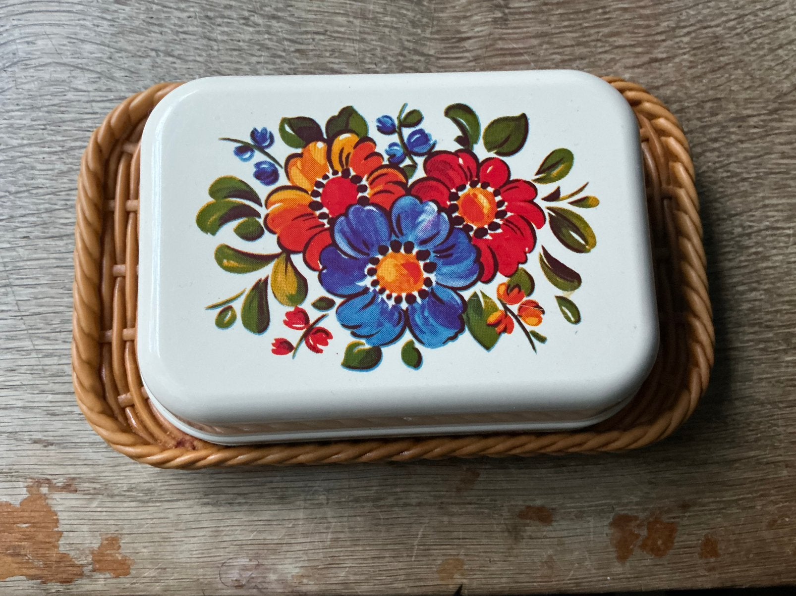 Emfa vintage botervloot, Overige typen, Ophalen of Verzenden, Gebruikt