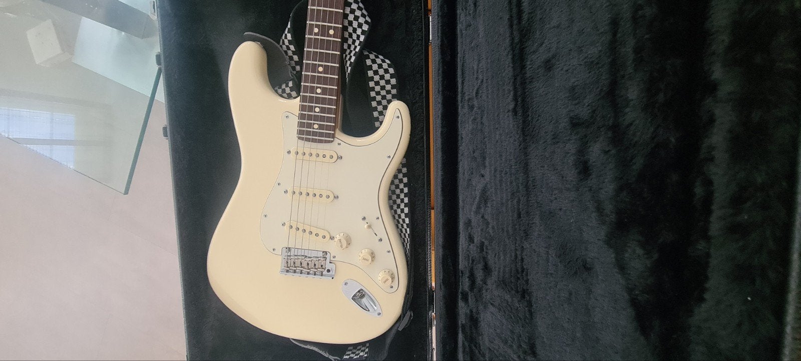 Usa fender stratocaster  60th anniversary zgan, Ophalen, Zo goed als nieuw, Solid body, Fender