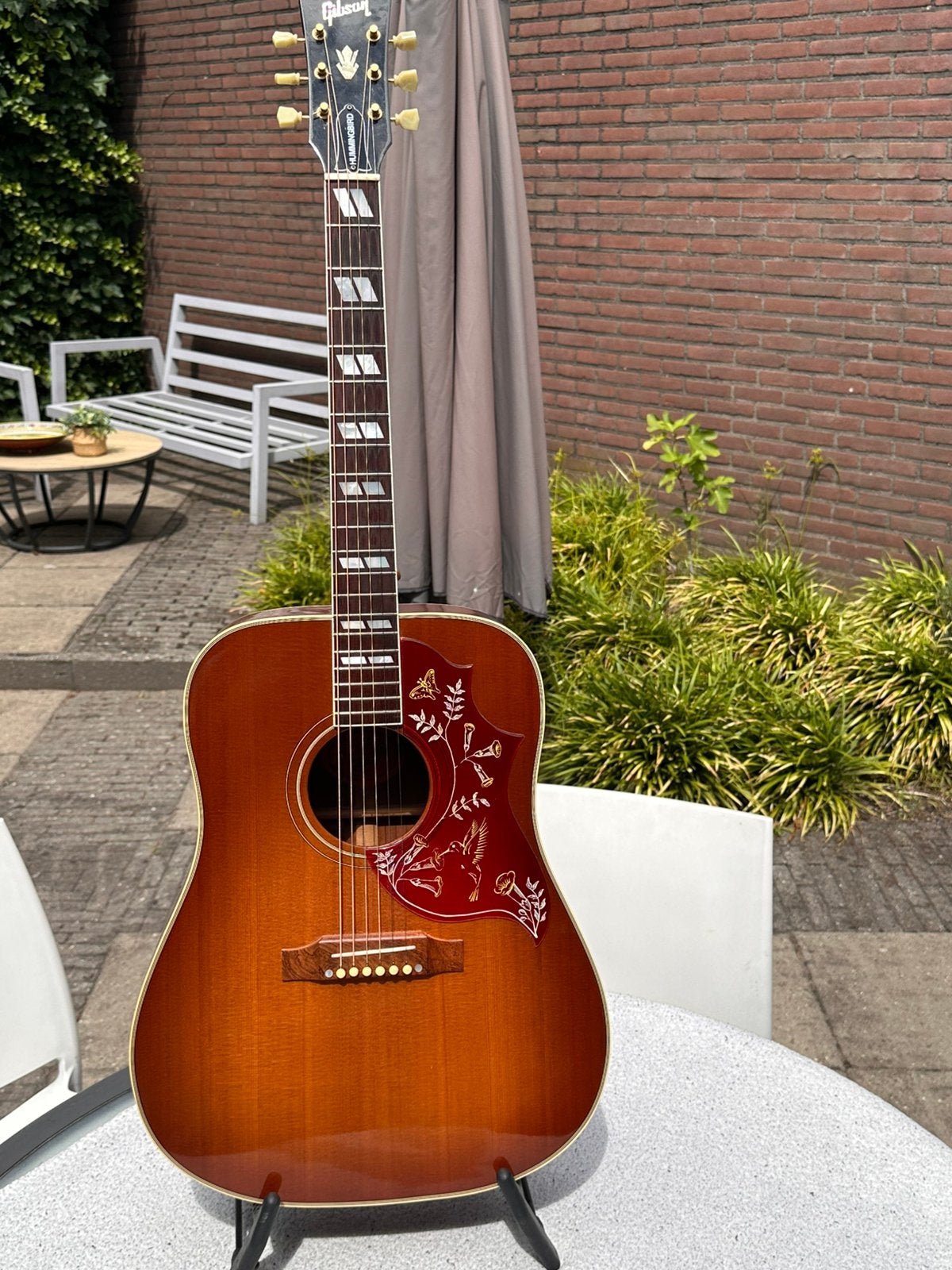 Gibson Hummingbird True Vintage (TV) 2007 – ZSMN / Excellent, Ophalen, Zo goed als nieuw, Western- of Steelstringgitaar