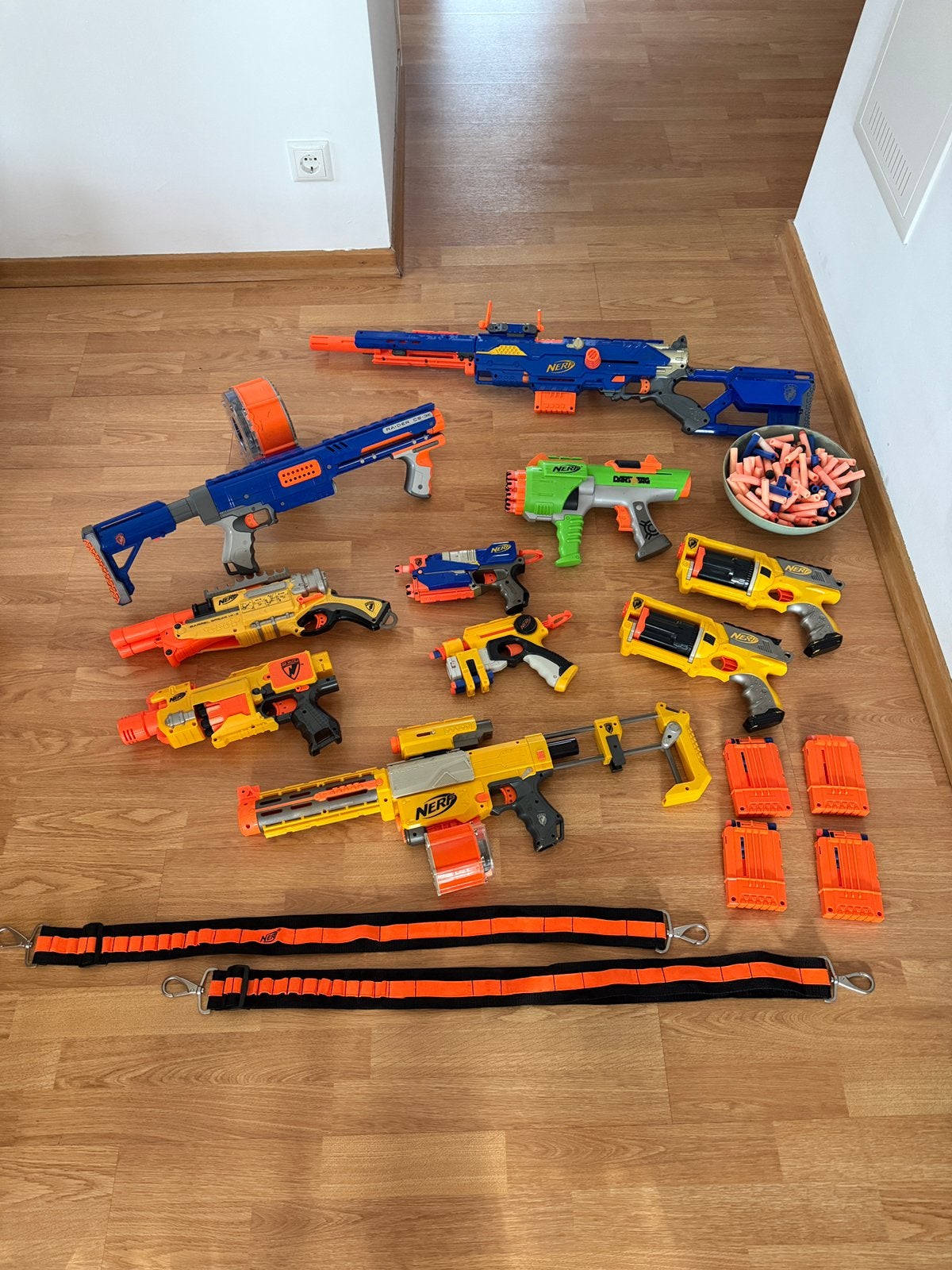 NERF geweren, verschillende soorten, Ophalen, Zo goed als nieuw
