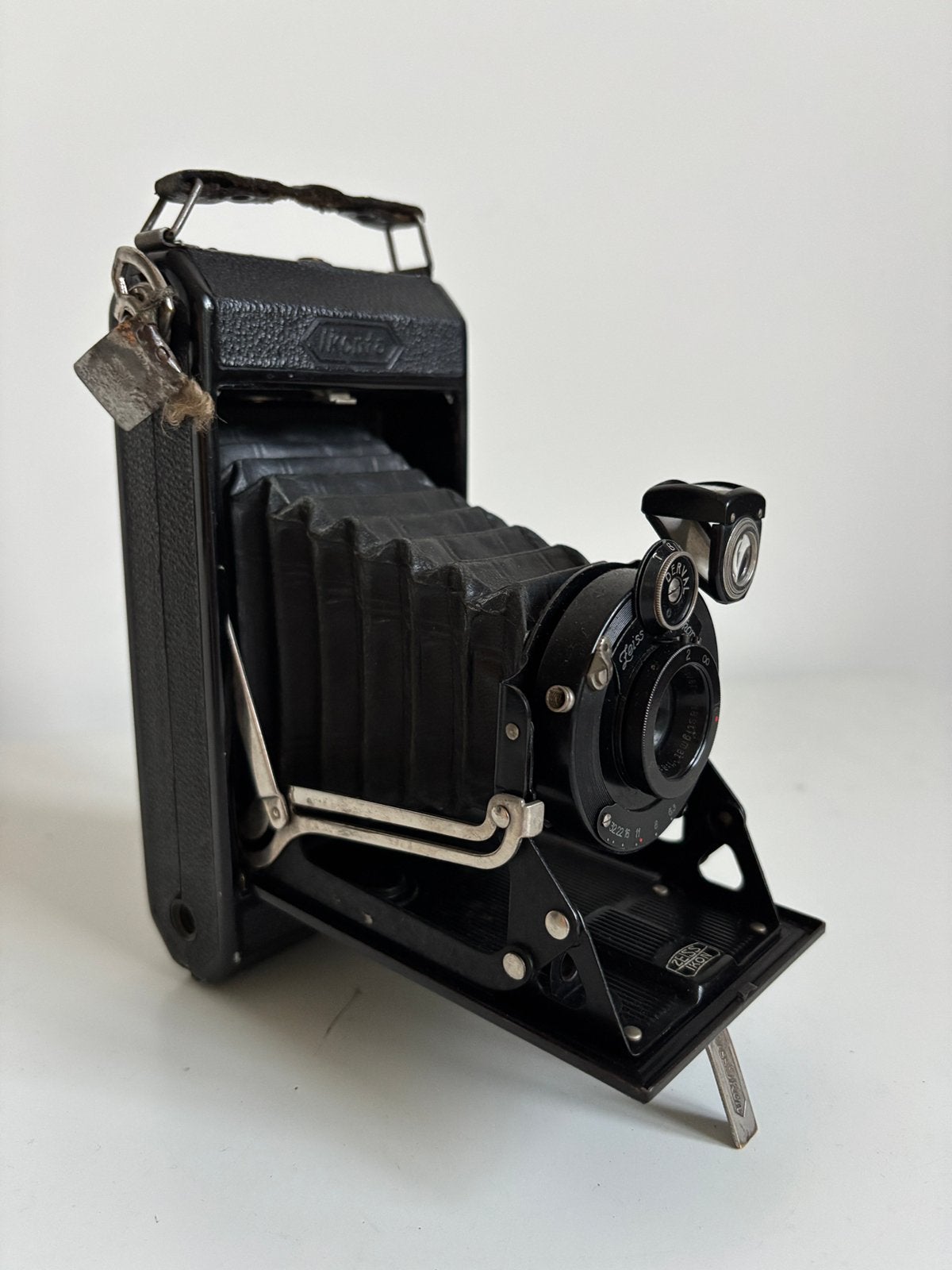 Antieke balgcamera Zeiss Ikon, Audio, Tv en Foto, Fotocamera's Analoog, Ophalen of Verzenden, Gebruikt, Compact, Overige Merken