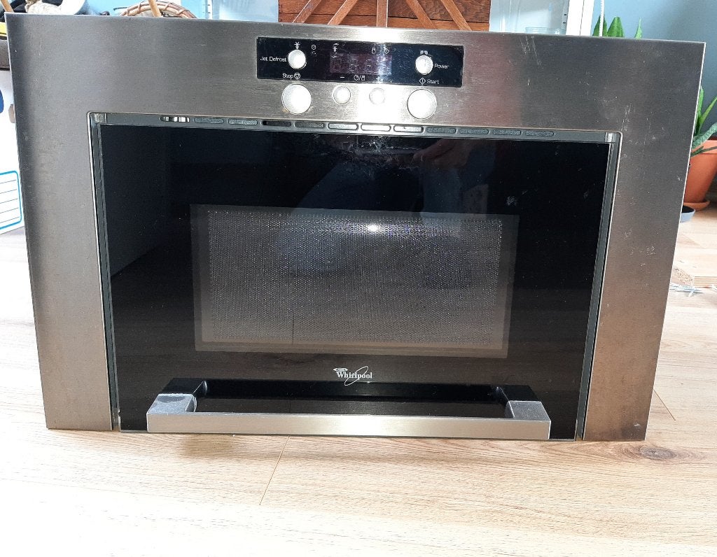 1 magnetron  whirlpool inbouw, Witgoed en Apparatuur, Ophalen, Gebruikt, Inbouw, Magnetron