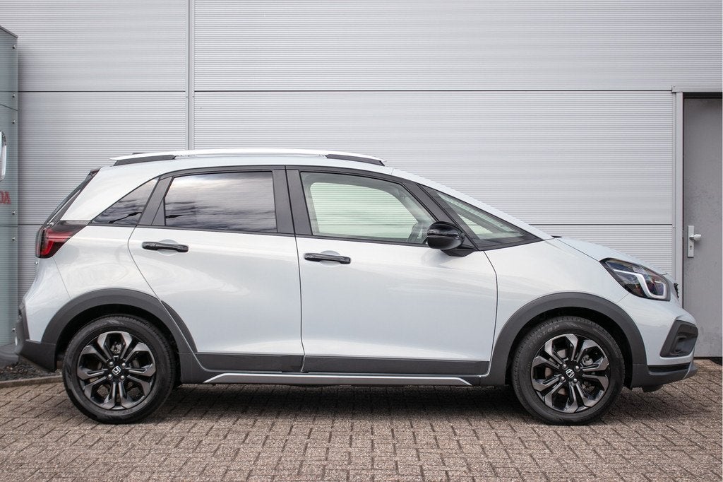 Honda Jazz 1.5 e:HEV Advance Crosstar Honda Sensing | Apple, 12 maanden, Stof, Zwart, 4 cilinders