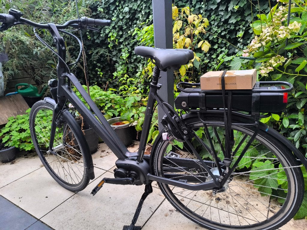 Batavus Bryte e-GO elektrische dames fiets 57 cm, Ophalen, Gebruikt, Batavus, 50 km per accu of meer