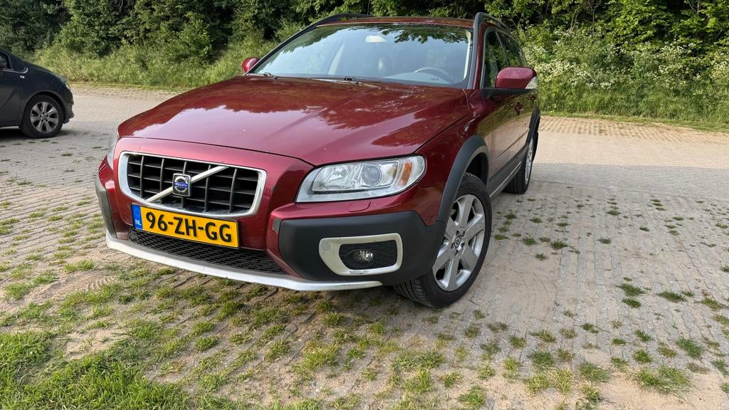 Volvo XC70 3.2 AWD Geartronic 2008 Rood, Automaat, 238 pk, 1800 kg, Zwart