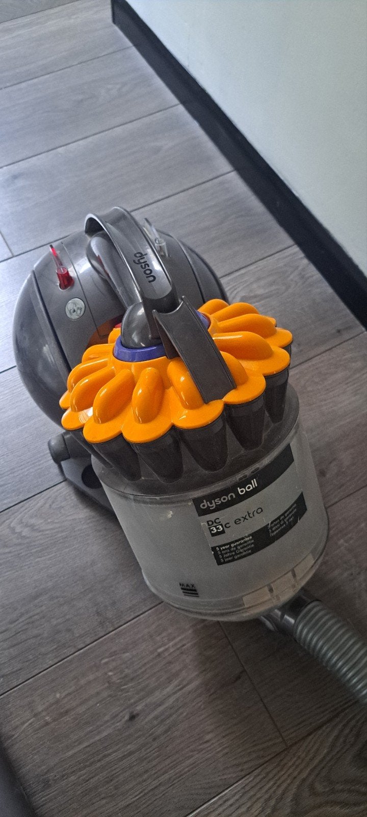 Dyson Ball DC33c Extra Sledestofzuiger - Gebruikt, Gebruikt, Ophalen of Verzenden, Dyson, Geschikt voor harde vloeren