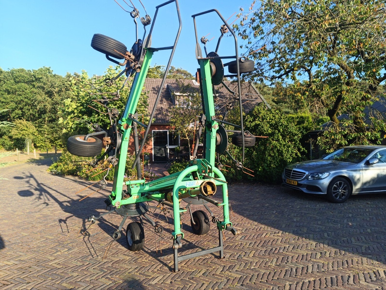 deutz condimaster 6821 schudder, Ophalen, Weidebouw