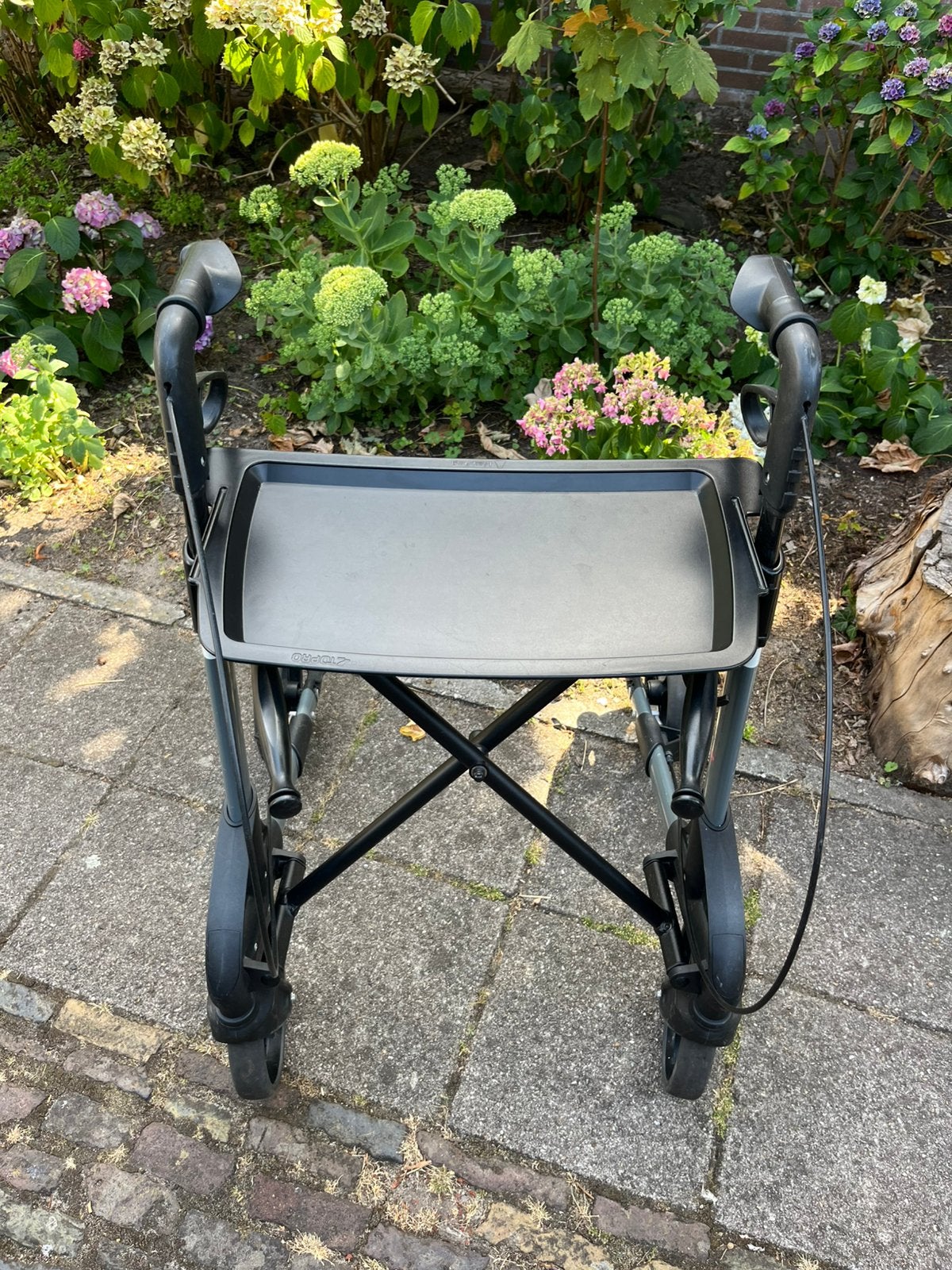 Topro Troja Rollator Medium met dienblad M, Ophalen, Opvouwbaar, Zo goed als nieuw
