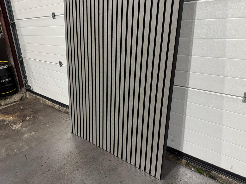 Gevelbekleding Composiet geborsteld grijs  2900 mm, Doe-het-zelf en Verbouw, Platen en Panelen, Ophalen of Verzenden, Nieuw, Overige materialen