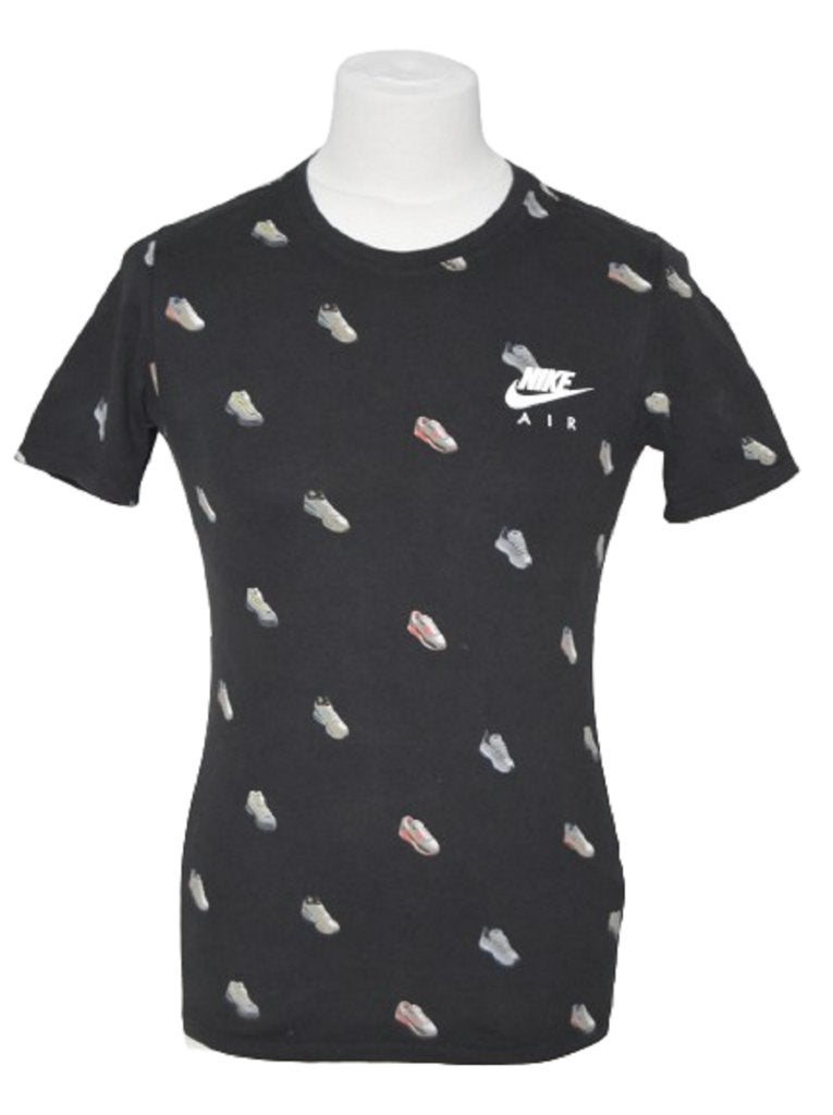 Vintage Nike Air, The Nike Tee, t-shirt, shirt, zwart, Mt. S, Kleding | Heren, T-shirts, Verzenden, Zwart, Nike Air, Zo goed als nieuw