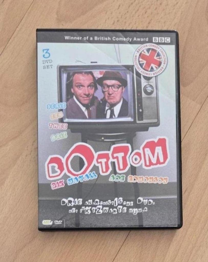 Bottom - Seizoen 1 2 & 3, Cd's en Dvd's, Dvd's | Tv en Series, Alle leeftijden, Ophalen of Verzenden, Zo goed als nieuw, Komedie
