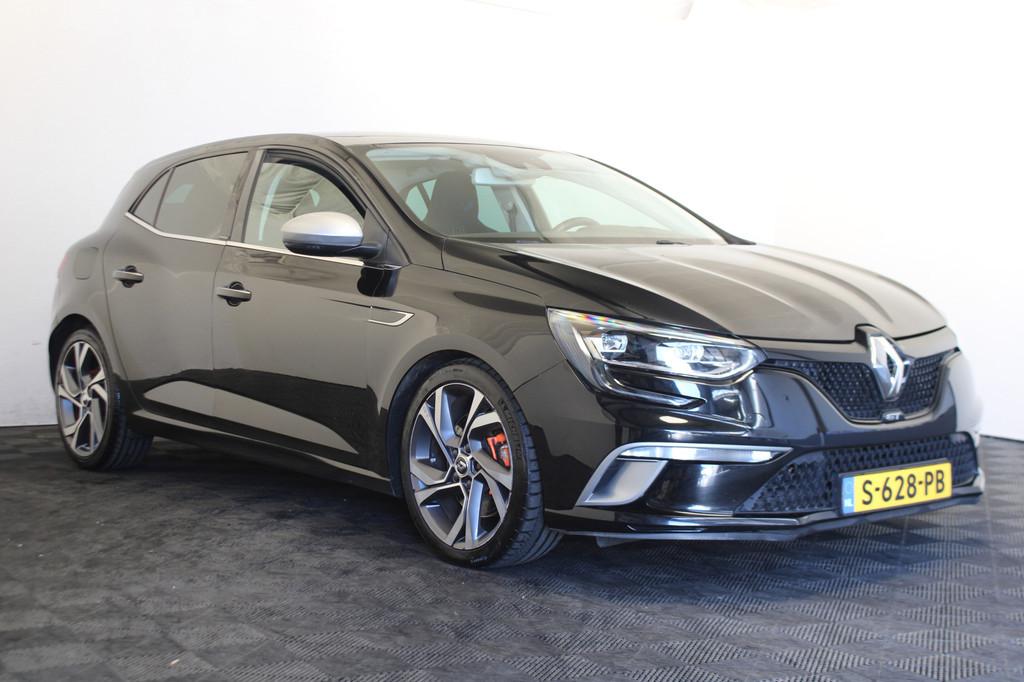 Renault Mégane 1.6 TCe GT |Stoelverw.|Navi| (bj 2016), Gebruikt, 4 cilinders, 1650 kg, Zwart