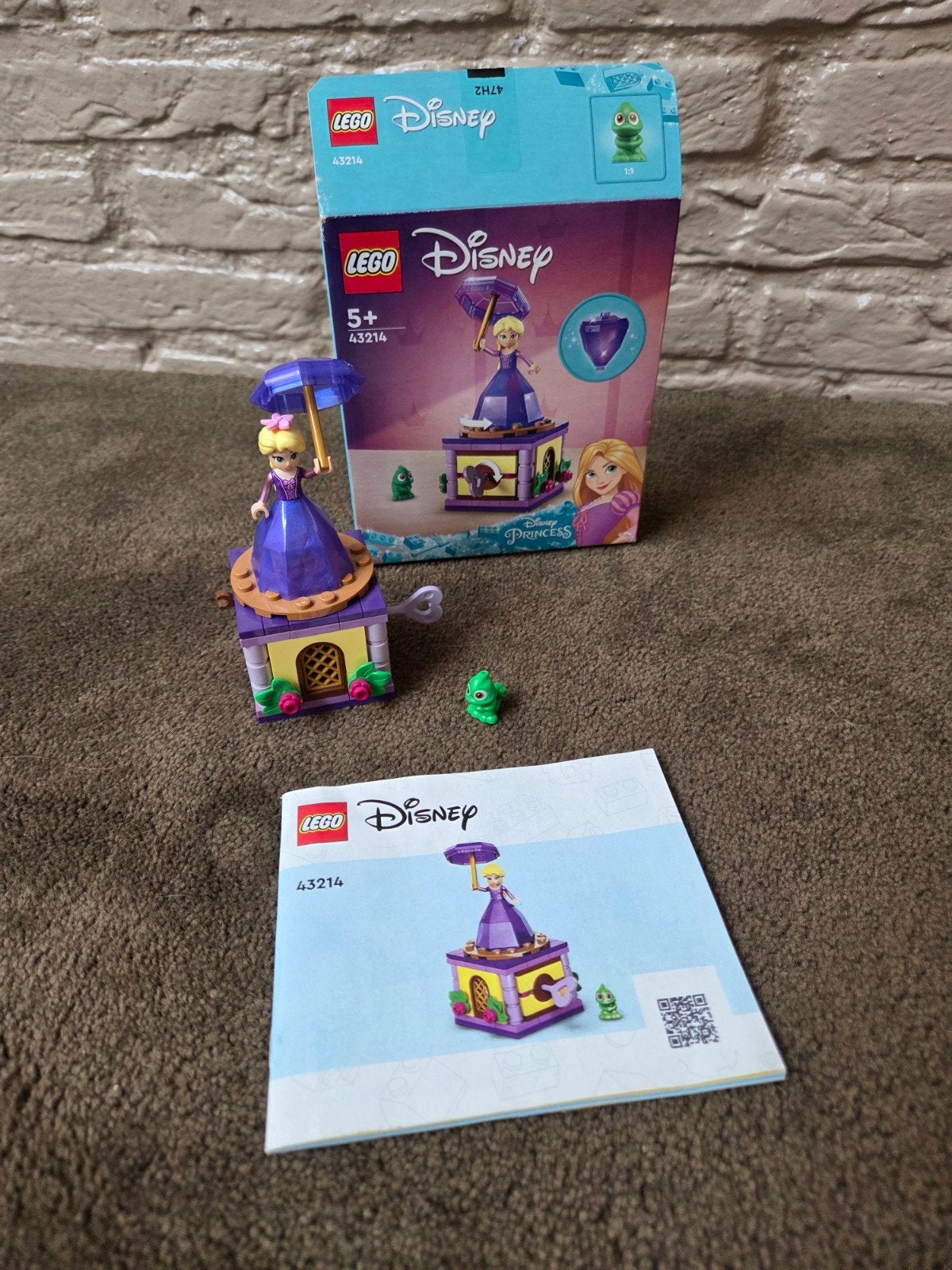 LEGO Disney Rapunzel's Draaiende Kamer 43214 - Nieuwstaat, Lego, Ophalen of Verzenden, Zo goed als nieuw, Disney
