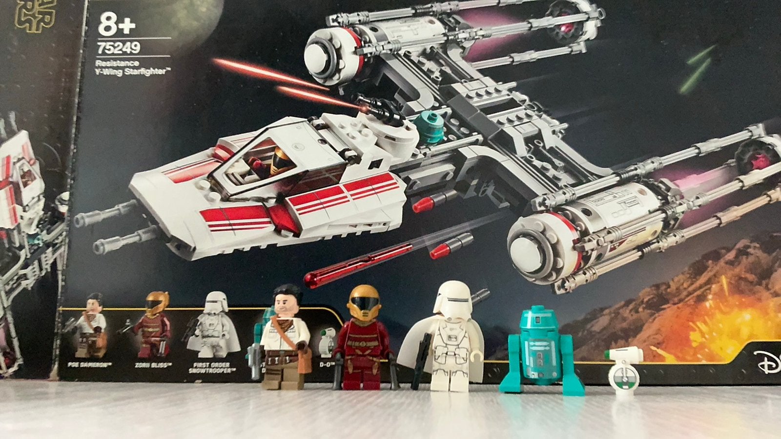 LEGO Star Wars Resistance Y-Wing Starfighter - 75249., Ophalen of Verzenden, Zo goed als nieuw