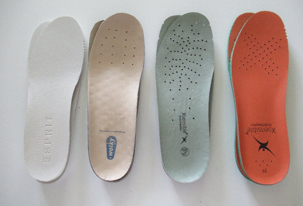 Losse zolen 4 stuks merken Xsensible, Wolky en Espirit, Beige, Ophalen, Xsensible, Sneakers of Gympen