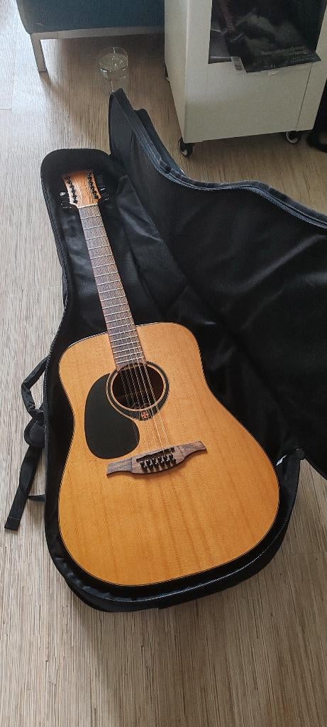 12 snarige akoestische gitaar linkshandig, Muziek en Instrumenten, Ophalen, Zo goed als nieuw, Western- of Steelstringgitaar, 12-snarig