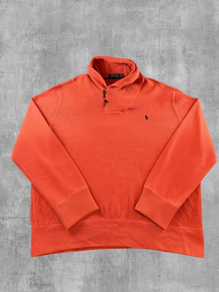 Polo Ralph Lauren trui rood heren maat L katoen sweater, Maat 52/54 (L), 24 Route de la Galaise, 1228 Plan-les-Ouates, Zwitserland