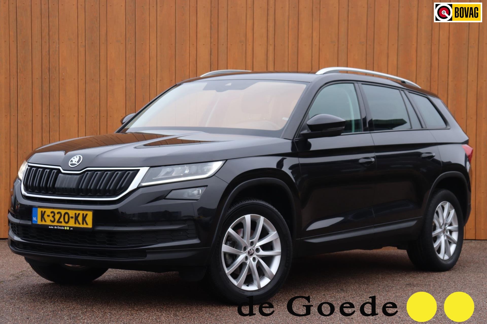 Skoda Kodiaq 1.5 TSI Bus.Ed orgNL el.klep camera stuur+stoel, 12 maanden, 4 cilinders, Zwart, Origineel Nederlands