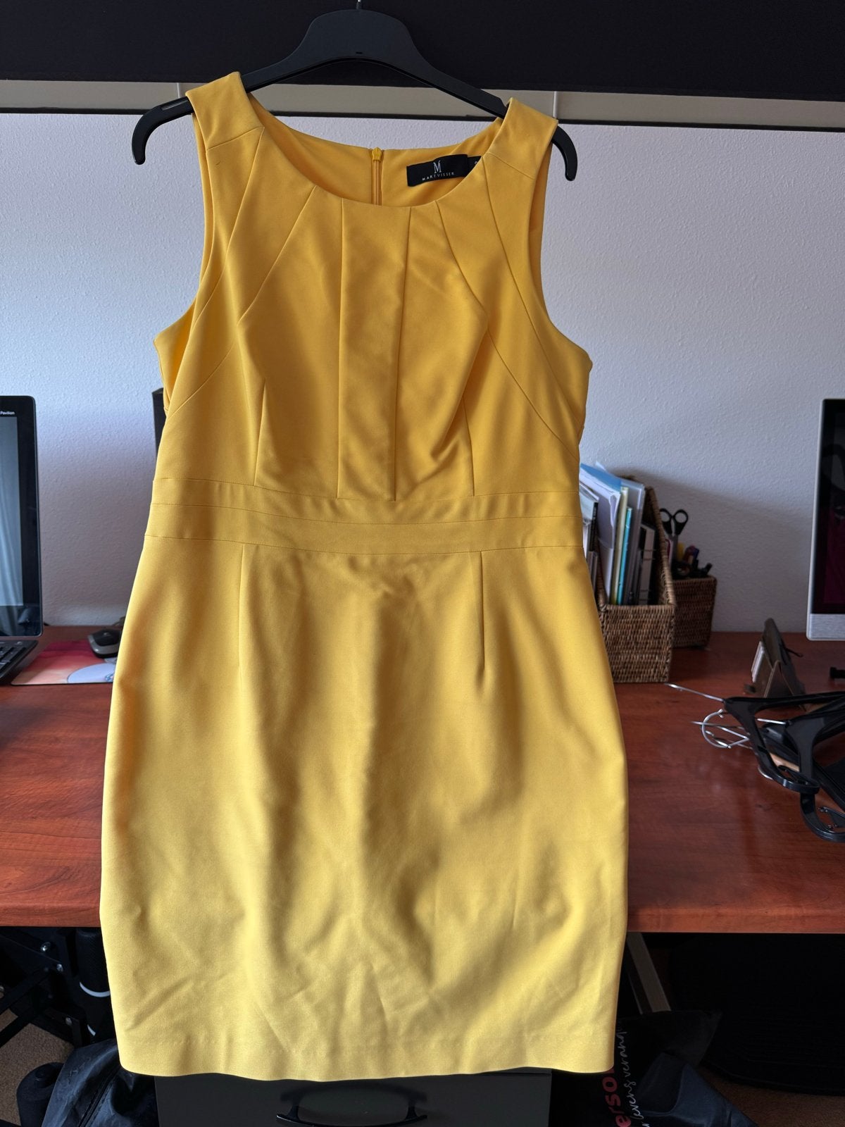 Mart Visser Gele Jurk Maat 42, Kleding | Dames, Geel, Maat 42/44 (L), Ophalen of Verzenden, Zo goed als nieuw