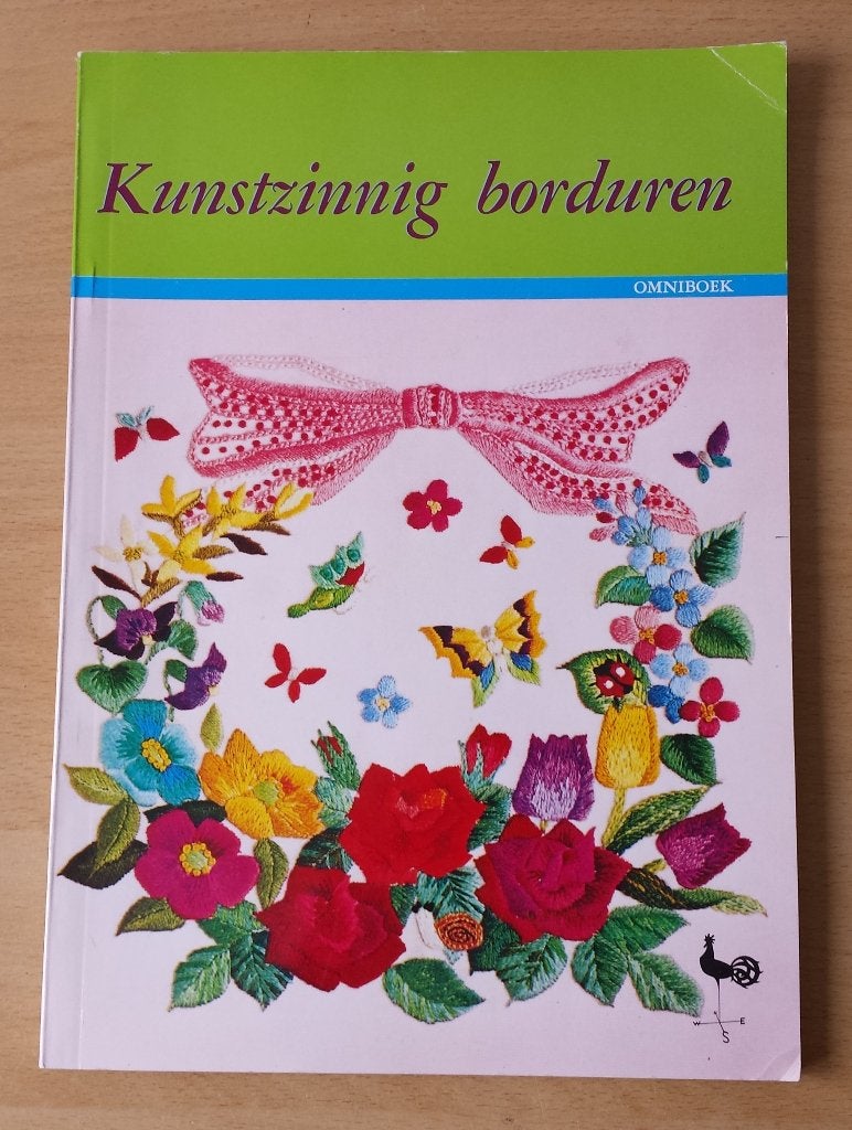 Kunstzinnig Borduren - Omniboek - 1974, Patroon, Ophalen of Verzenden, Handborduren, Nvt